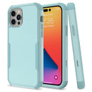 Commuter Shockproof TPU + PC Phone Case For iPhone 14 Pro Max (Grey Green)