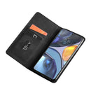 For Motorola Moto G52 4G/G82 5G Skin Feel Magnetic Horizontal Flip Leather Phone Case(Light Brown)
