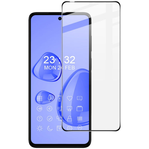 imak 9H Surface Hardness Full Screen Tempered Glass Film Pro+ Series For Motorola Moto G52 4G/Moto G82 5G/Edge 30 5G