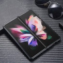 For Samsung Galaxy Z Fold4 5G Nylon Cloth Texture Shockproof PC+TPU Phone Case(Grey)