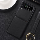 For Samsung Galaxy Z Flip4 5G Genuine Leather Shockproof Phone Case(Black)