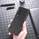 For Samsung Galaxy Z Fold4 5G PU Leather Shockproof Phone Case(Black)