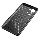 For OnePlus Nord 2T Carbon Fiber Texture Shockproof TPU Phone Case(Blue)