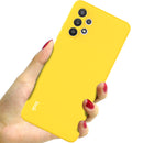 For Samsung Galaxy A32 EU Version IMAK UC-2 Series Shockproof Full Coverage Soft TPU Phone Case(Yellow)