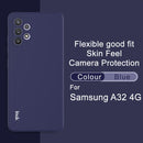 For Samsung Galaxy A32 EU Version IMAK UC-2 Series Shockproof Full Coverage Soft TPU Phone Case(Blue)
