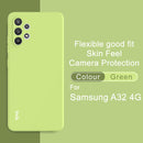 For Samsung Galaxy A32 EU Version IMAK UC-2 Series Shockproof Full Coverage Soft TPU Phone Case(Green)