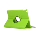 For Lenovo M10 Plus 3rd Litchi Texture 360 Degrees Rotation Leather Tablet Case with Holder(Green)