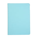 For Lenovo M10 Plus 3rd Litchi Texture 360 Degrees Rotation Leather Tablet Case with Holder(Light Blue)