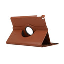 For Lenovo M10 Plus 3rd Litchi Texture 360 Degrees Rotation Leather Tablet Case with Holder(Brown)