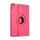 For Lenovo M10 Plus 3rd Litchi Texture 360 Degrees Rotation Leather Tablet Case with Holder(Rose Red)