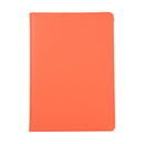 For Lenovo M10 Plus 3rd Litchi Texture 360 Degrees Rotation Leather Tablet Case with Holder(Orange)