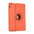 For Lenovo M10 Plus 3rd Litchi Texture 360 Degrees Rotation Leather Tablet Case with Holder(Orange)