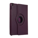 For Lenovo M10 Plus 3rd Litchi Texture 360 Degrees Rotation Leather Tablet Case with Holder(Purple)