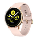 SG2 1.2 inch AMOLED Screen Smart Watch, IP68 Waterproof, Support Music Control / Bluetooth Photograph / Heart Rate Monitor / Blood Pressure Monitoring(Gold)