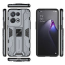 For OPPO Reno8 Pro 5G Supersonic PC + TPU Shock-proof Phone Case(Grey)