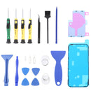 JIAFA JF-8182 21 in 1 Battery Adhesive + LCD Frame Waterproof Adhesive + Repair Tool Set For iPhone 12 Pro Max