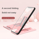 FLOVEME YXF226511_1 Foldable Desktop Phone Holder(Black)