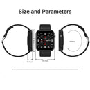 Z11 1.54 inch IPS Screen Smart Watch, Support Sleep Monitor / Bluetooth Photograph / Heart Rate Monitor / Blood Pressure Monitoring(Black)