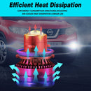 1 Pair 9005 3000K Golden Light DC 9-30V 20W 2500LM Car LED Canbus Fog Bulbs