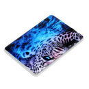 For Amazon Kindle Paperwhite 4 / 3 / 2 / 1 Painted TPU Tablet Case(Blue Leopard)