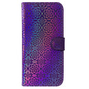 For Motorola Moto G52 Colorful Magnetic Buckle Leather Phone Case(Purple)