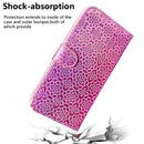 For Motorola Moto G52 Colorful Magnetic Buckle Leather Phone Case(Pink)