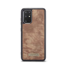 For Galaxy S20 Plus CaseMe Detachable Multifunctional Horizontal Flip Leather Case, with Card Slot & Holder & Zipper Wallet & Photo Frame(Brown)