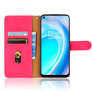 For OnePlus Nord CE 2 Lite 5G Skin Feel Magnetic Flip Leather Phone Case(Rose Red)