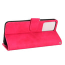 For OnePlus Nord CE 2 Lite 5G Skin Feel Magnetic Flip Leather Phone Case(Rose Red)