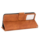 For OnePlus Nord CE 2 Lite 5G Skin Feel Magnetic Flip Leather Phone Case(Brown)