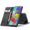 For Galaxy A51 CaseMe Multifunctional Horizontal Flip Leather Case, with Card Slot & Holder & Wallet(Black)