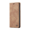 For Galaxy A51 CaseMe Multifunctional Horizontal Flip Leather Case, with Card Slot & Holder & Wallet(Brown)
