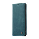 For Galaxy A51 CaseMe Multifunctional Horizontal Flip Leather Case, with Card Slot & Holder & Wallet(Blue)