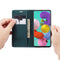 For Galaxy A51 CaseMe Multifunctional Horizontal Flip Leather Case, with Card Slot & Holder & Wallet(Blue)
