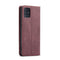For Galaxy A51 CaseMe Multifunctional Horizontal Flip Leather Case, with Card Slot & Holder & Wallet(Wine Red)