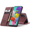 For Galaxy A51 CaseMe Multifunctional Horizontal Flip Leather Case, with Card Slot & Holder & Wallet(Wine Red)