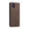 For Galaxy A51 CaseMe Multifunctional Horizontal Flip Leather Case, with Card Slot & Holder & Wallet(Coffee)