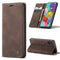 For Galaxy A51 CaseMe Multifunctional Horizontal Flip Leather Case, with Card Slot & Holder & Wallet(Coffee)