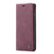 For Galaxy A71 CaseMe Multifunctional Horizontal Flip Leather Case, with Card Slot & Holder & Wallet(Wine Red)