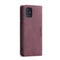 For Galaxy A71 CaseMe Multifunctional Horizontal Flip Leather Case, with Card Slot & Holder & Wallet(Wine Red)