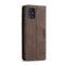 For Galaxy A71 CaseMe Multifunctional Horizontal Flip Leather Case, with Card Slot & Holder & Wallet(Coffee)