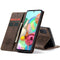 For Galaxy A71 CaseMe Multifunctional Horizontal Flip Leather Case, with Card Slot & Holder & Wallet(Coffee)