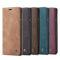 For Galaxy A71 CaseMe Multifunctional Horizontal Flip Leather Case, with Card Slot & Holder & Wallet(Coffee)
