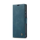 For Galaxy A81 / Note 10 Lite CaseMe Multifunctional Horizontal Flip Leather Case, with Card Slot & Holder & Wallet(Blue)