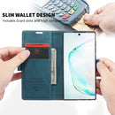 For Galaxy A81 / Note 10 Lite CaseMe Multifunctional Horizontal Flip Leather Case, with Card Slot & Holder & Wallet(Blue)