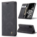 For Galaxy S20 CaseMe Multifunctional Horizontal Flip Leather Case, with Card Slot & Holder & Wallet(Black)