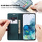 For Galaxy S20 CaseMe Multifunctional Horizontal Flip Leather Case, with Card Slot & Holder & Wallet(Blue)