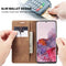 For Galaxy S20 Plus CaseMe Multifunctional Horizontal Flip Leather Case, with Card Slot & Holder & Wallet(Brown)