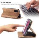 For Galaxy S20 Plus CaseMe Multifunctional Horizontal Flip Leather Case, with Card Slot & Holder & Wallet(Brown)
