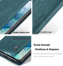 For Galaxy S20 Plus CaseMe Multifunctional Horizontal Flip Leather Case, with Card Slot & Holder & Wallet(Blue)